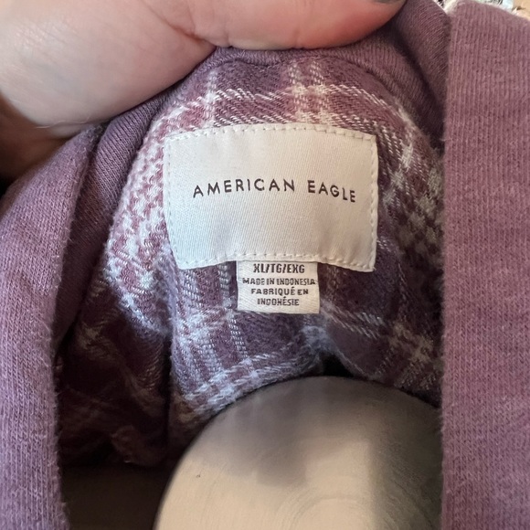 AEO oversized flannel jacket - Picture 2 of 2